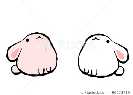 Mochifuwa 兔子兩隻套裝 Mochifuwa 兔子兩隻套裝 96323719