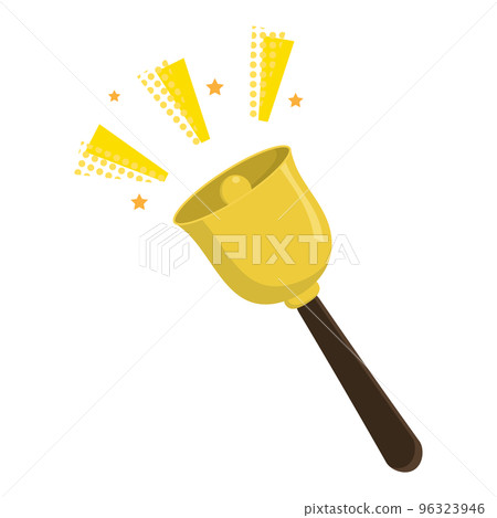 ringing handbell ringing handbell 96323946