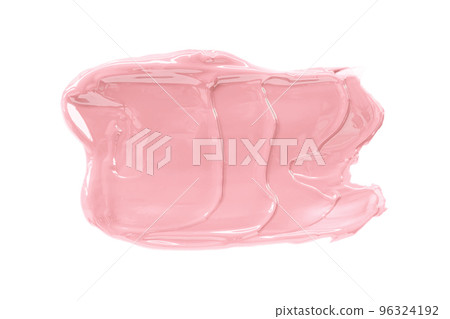 Shiny pink brush isolated on white background. Pastel colors. 96324192