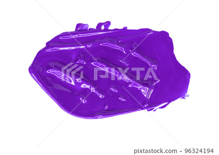 Glossy purple brush isolated on white background. Glossy purple brush isolated on white background. 96324194