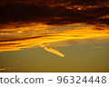 Evening sky of autumn 96324448
