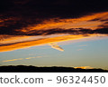 Autumn sunset 96324450