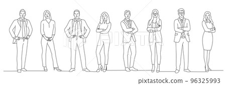 Business team ready to work. Business team ready to work. 96325993