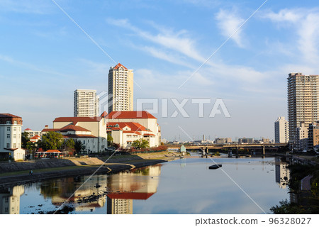 大壩觀光夜景 大壩觀光夜景 96328027