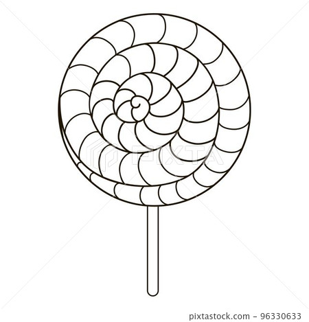 Coloring Illustration in hand draw style 96330633