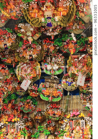 Tori-no-ichi lucky rake rake family safety business prosperity 96331005