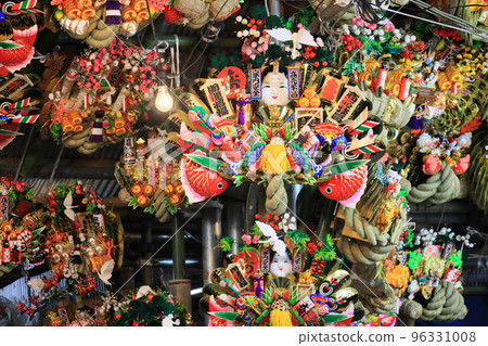 Tori-no-ichi lucky rake rake family safety business prosperity 96331008