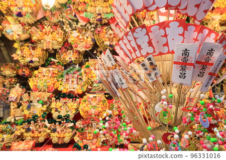 Tori-no-ichi lucky rake rake family safety business prosperity Tori-no-ichi lucky rake rake family safety business prosperity 96331016