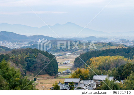 Winter view from Asuka Village, Nara Prefecture 96331710