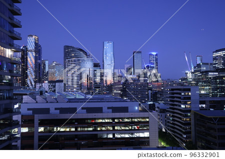 Melbourne Australia- August 02,2013, Skyscraper On Collins Street Night  Scene In Melbourne Australia Stock Photo, Picture and Royalty Free Image.  Image 22541458.