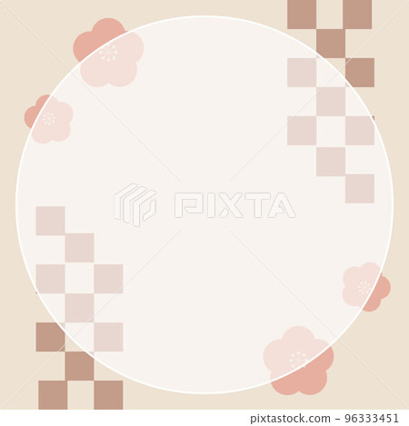 Fashionable Japanese pattern background material for Instagram Fashionable Japanese pattern background material for Instagram 96333451