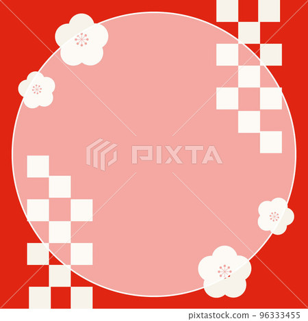 Instagram的時尚日本圖案背景材料 96333455