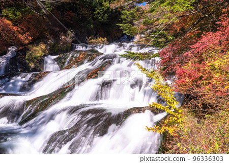 《Tochigi Prefecture》Autumn Ryuzu Waterfall・Autumn Leaves Season 96336303