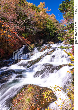 《Tochigi Prefecture》Autumn Ryuzu Waterfall・Autumn Leaves Season 96336312