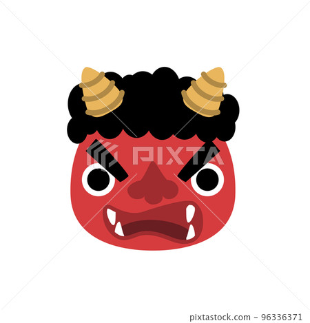 red demon illustration red demon illustration 96336371