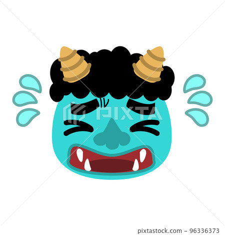 藍色惡魔的插圖 藍色惡魔的插圖 96336373