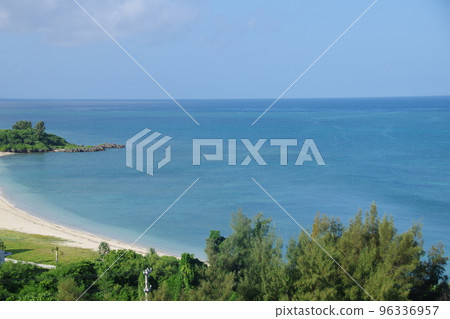 View of Uza Beach from Okinawa Hotel View of Uza Beach from Okinawa Hotel 96336957