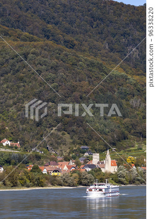 Schwallenbach on the Danube river, UNESCO, Wachau Valley, Lower Austria, Austria 96338220
