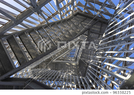 modern architecture, lookout tower, Velka Destna, Orlicke mountains, Eastern Bohemia, Czech Republic modern architecture, lookout tower, Velka Destna, Orlicke mountains, Eastern Bohemia, Czech Republic 96338225