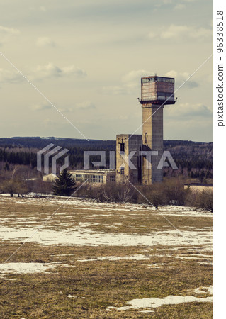 The mining landscape Mednik Hill, UNESCO World Heritage site. 96338518