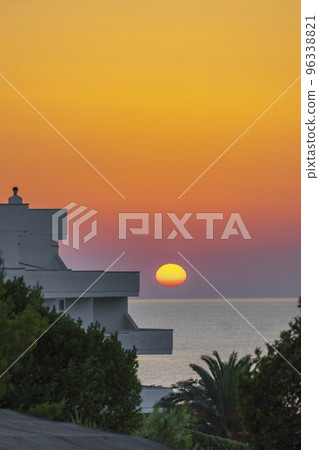 Sunset in Rodi Garganico, National park Gargano, Apulia, Italy Sunset in Rodi Garganico, National park Gargano, Apulia, Italy 96338821