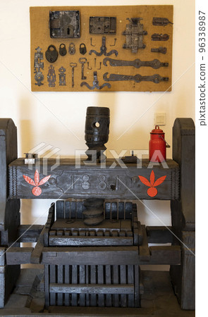 old wine press in Moor, Hungary old wine press in Moor, Hungary 96338987