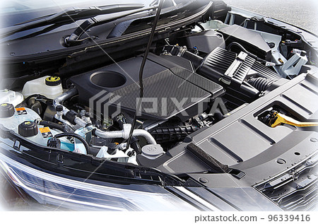 系列混合動力汽車發動機室（插圖式） 96339416