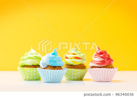 Colorful cupcakes 96340036