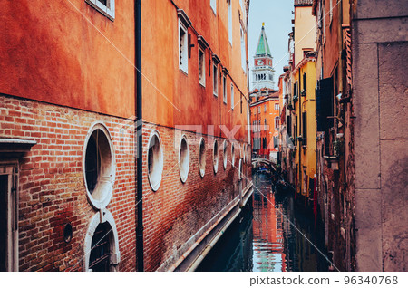 Venice alley canal 96340768