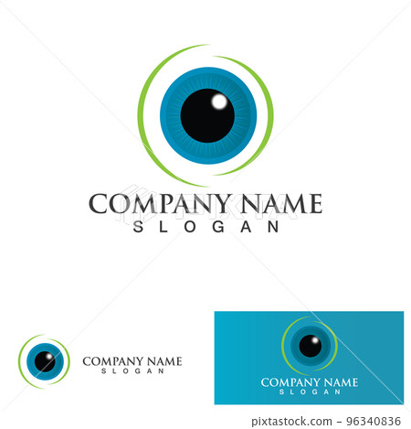 Eye Care vector logo design Eye Care vector logo design 96340836