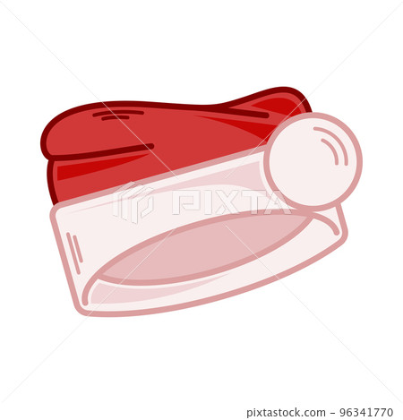 Cartoon red Santa hat illustration. EPS 10 vector Cartoon red Santa hat illustration. EPS 10 vector 96341770