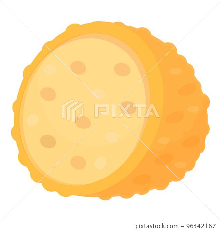 Cheese meal icon cartoon vector. Cuisine food. Snack cooking Cheese meal icon cartoon vector. Cuisine food. Snack cooking 96342167