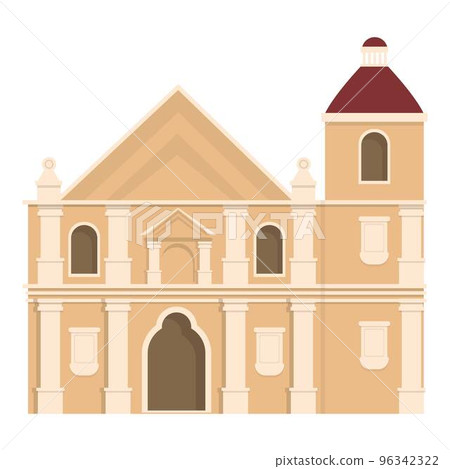Philippines city building icon cartoon vector. Philippines landmark. Labor map 96342322