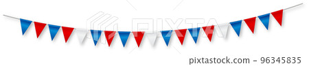 Colortul USA Party Flags Garlnd Colortul USA Party Flags Garlnd 96345835
