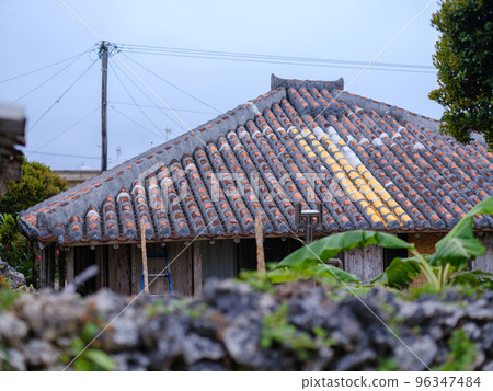 Townscape of Taketomi-jima Townscape of Taketomi-jima 96347484
