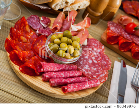Spanish meat antipasto platter Spanish meat antipasto platter 96349976