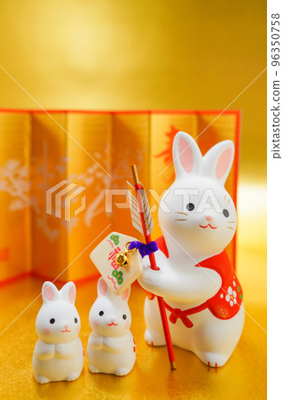 New Year's material for the rabbit year (New Year 2023) 96350758