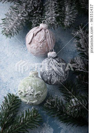 Vintage hand made Christmas a tree ball 96351437