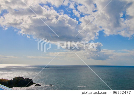 View from Hinomisaki Lighthouse (Izumo City, Shimane Prefecture) 96352477