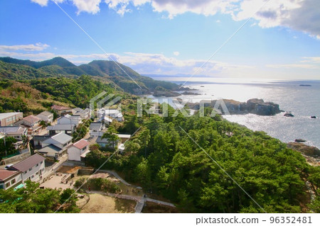 View from Hinomisaki Lighthouse (Izumo City, Shimane Prefecture) 96352481