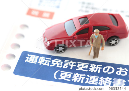 更新駕駛執照和老年人的通知 96352544
