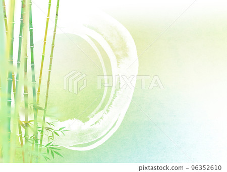 Bamboo grove background material Tanabata 96352610