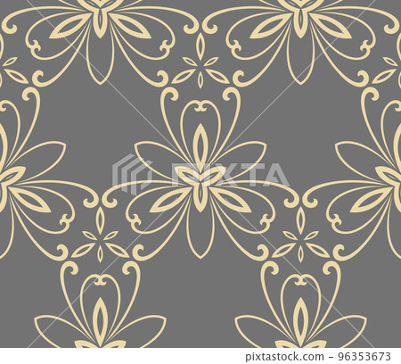 Floral Fine Seamless Pattern 96353673