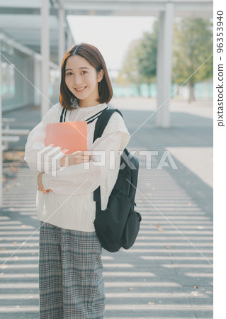 female college student, College Student, college student 96353940