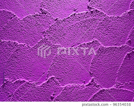 A horizontally long background image of a color wall of a dark purple clay wall with trowel marks A horizontally long background image of a color wall of a dark purple clay wall with trowel marks 96354038