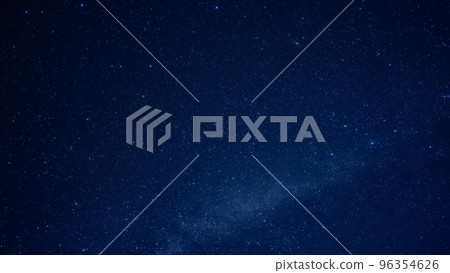 The late summer Milky Way and many stars seen from the mountains 96354626