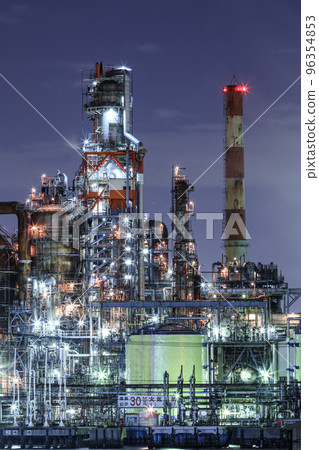 "Kanagawa Prefecture" Kawasaki Factory Night View 96354853