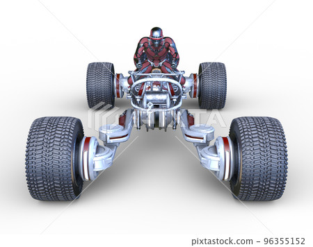 Cyberman riding a buggy 96355152