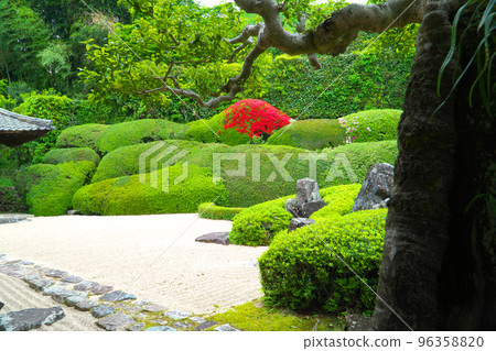 [瀨戶內 33 觀音聖地] 晚春 3 岡山縣高橋市 Raikyuji Temple Seigaiha 第 13 號 96358820