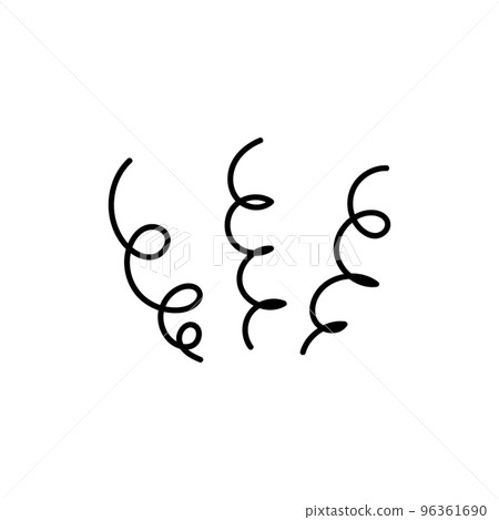 Anxiety symbols hand drawn icon set Anxiety symbols hand drawn icon set 96361690